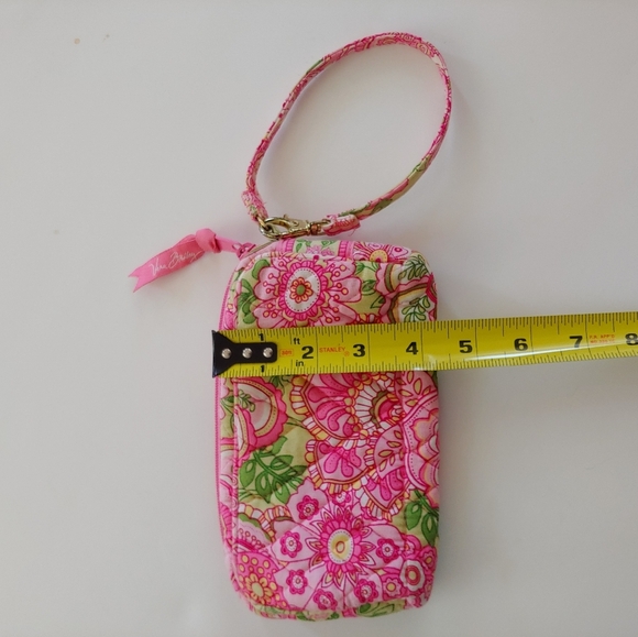 Vera Bradley Wristlet Retired Petal Pink Pattern pouch bag - Picture 6 of 8